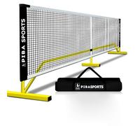 PIBA Sports Premium Pickleball Net - Official Tournament Size, Easy to Assemble, Robust and Portable - Ideal for Professionals and Hobby Players