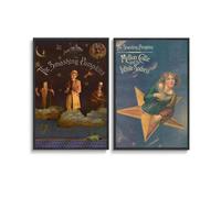 PIBDBZCT 2 PCS The Smashing Pumpkins Band Vingtage Poster Wall Art Canvas Posters 20x30inch(50x75cm) Style-1