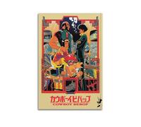 PIBDBZCT Anime Cowboy Bebop Poster Wall Art Canvas Posters 12x18inch(30x45cm)