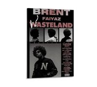 PIBDBZCT Brent Faiyaz Music Album Cover Poster Wall Art Canvas Posters 08x12inch(20x30cm)