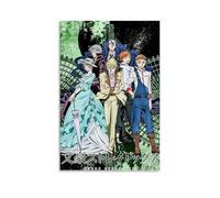 PIBDBZCT Bungo Stray Dogs Anime Poster Wall Art Canvas Posters 12x18inch(30x45cm)