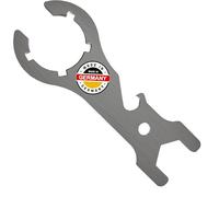 piber 1 piece gas bottle key, metal, multi, gas bottle key, a must for barbecue lovers, outdoor camping gas key, with integrated bottle opener