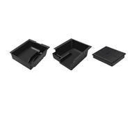 PIBMKVKHIK For Tesla Model Y 2020-2024 3 2019-2023 Storage Box Center Console Armrest Trays Hidden Webcam Cover Accessories Armrest Organiser Tray(C)