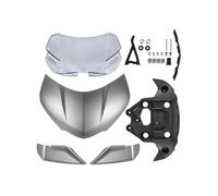 PIBMKVKHIK For Triumph Speed Triple 1200 RS 2021-2024 Headlight Cover Windscreen Windshield Wind Deflector Front Headlamp Cowl Motorcycle Front Fairing(C)