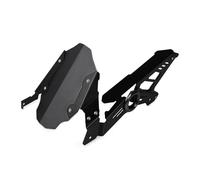 PIBMKVKHIK Motorcycle chain guard For Ninja 400 250 2017-2022 Motorcycle Accessories CNC Mudguard Chain Guard Cover Rear Fender(Black)