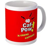 PIBONTO CAF-Pow Mug Mug - Ceramic 11oz Coffee/Tea Cup Gift Stocking Stuffer