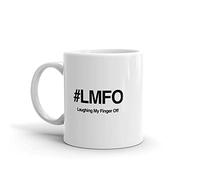PIBONTO Funny Missing Finger Mug, Amputated Finger Gift, Finger Amputee Get Well Gift - LMFO