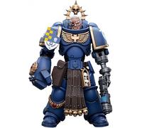 PIBONUS JOYTOY Warhammer 40K 1/18 Action Figure Ultramarines Lieutenant with Power Fist Joy Toy Collection Model Gift -4.8in
