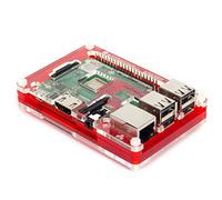Pibow 3 B+ Coupé (Raspberry Pi 3 B+, 3, & 2) (Coupé Red)