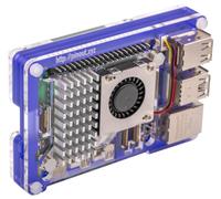 Pibow Coupe 5 Case for Raspberry Pi 5, Royale Blue - PIM679