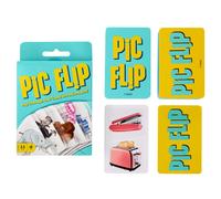 Pic Flip Playing Card Game for 2-6 Players (US IMPORT)