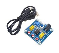 PIC12F675 Development Board, DC 5V Learning Board Breadboard Electronic DIY Module with USB Cable