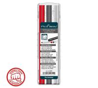 Pica BIG DRY 6060 Automatic Pencil Red White Refills Glossy Dark Surface 6045