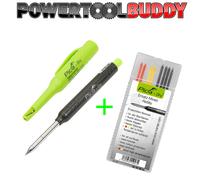Pica-Dry 3030 + 4020 Construction Marker incl. 1 Refill Set Red Yellow Graphite