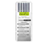 Pica Dry Pen REFILL Graphite Black/Grey Pack of 10 leads 4030