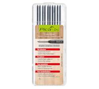 Pica Dry Refill Leads Pack 10 Graphite Special Hardness 4050 Joiners | 10 Graphite H Pins I 0.3 cm I Fine, Precise Marks I Ideal for Carpenters and Furniture Makers
