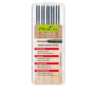 PICA Dry Refill Leads Pack 10 Graphite Special Hardness 4050 Joiners