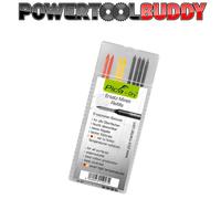 Pica Dry Refills 4020- Mixed Colours 4 Graphite, 2 Red, 2 Yellow