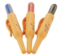 Pica Ink Set, Permanent Marker pens, 3 pens, Black, Blue, Red (Pack of 3)