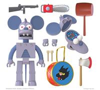 Super7 The Simpsons Ultimates Action Figure Robot Itchy Figure 18 Cm