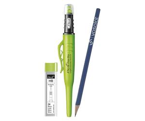 Pica Marker Set - Pica Fine Dry 0.9 Mechanical Pencil with 24 Refills Graphite Hardness HB