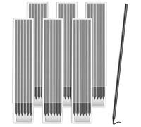 Pica Pencil Lead Refills - 36 Pcs Black 2B for Marking on Wood, Metal, Plastic - Durable, Easy to Replace, Compatible with Mechanical Pencils
