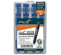 Pica Visor Permanent Longlife Indutrial Marker Refills 4 pack Blue 991/41