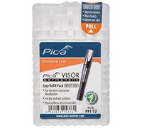 Pica Visor Permanent Longlife Indutrial Marker Refills 4 pack White 991/52