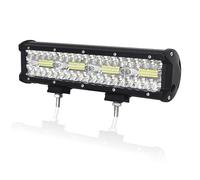 PICAA 12 Inch 240W LED Light Bar 4x4 12V 24V, Triple Rows Spot Flood Combo Work Lights 6000K White Waterproof for Off-Road Truck Car ATV SUV UTV Tractor 4WD