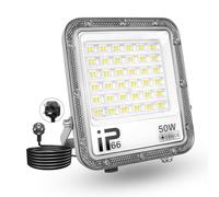 PICAA LED Flood Light Outdoor,5000LM LED Security Work Light (1 Pack)