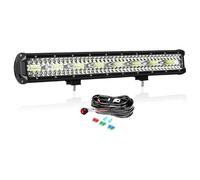PICAA LED Light Bar 4X4, 480W 23 inch Spot Flood Combo Bar With Wiring Harness Waterproof Triple Rows Driving Off-Road Fog Light Truck Car ATV SUV UTE Boat 12v 24v