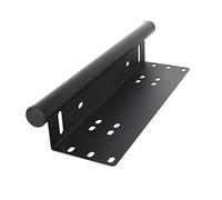 PICAA Universal LED Light Bar Mounting Bracket License Number Plate Holder | Black, for Work Lights Fog Lamps Spotlights, for Car Offroad Truck 4x4 Driving