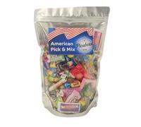 Picaboxx | 120 Pieces of Pick & Mix Sweets | American Candy Pouch | Sweet Surprise Pouch | Collection of American Sweets | Sweet Hamper Gift Pouch | The Ultimate Sweet Pack