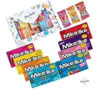 Picaboxx | Mike & Ike | Assorted Sweets | Pick & Mix American Candy Gift Box | Sweet & Sour Chewy Candy | Assorted Flavours | American Sweets | Pack of 1 | Weight 212g