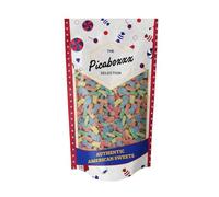 Picaboxx | S P K Assorted Chewy Candy | Loose Pouch | Vegetarian | Sweet & Sour Gummies | Bulk Sharing Snack for Kids & Adults | Weight 400g - S P K