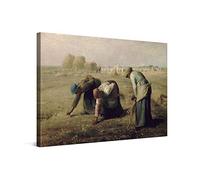 PICANOVA - Jean-François Millet - Gleaners 60x40cm - Premium Canvas Art Print - Canvas Print Wall Art Decor Picture Stretched on Wooden Frame as Gallery Artwork - Classical Art Collection