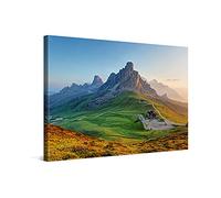 PICANOVA - Rocky Mountain 120x80cm - Premium Canvas Art Print - Canvas Print Wall Art Decor Picture Stretched on Wooden Frame as Gallery Artwork - Mountains Collection