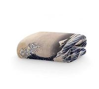 PICANOVA - Throw Blanket 150x100cm - Katsushika Hokusai The Great Wave off Kanagawa - Blanket with Picture - Soft and Cozy Flannel Fleece Cuddle Blanket 510g/qm - Classic Collection