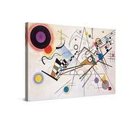 PICANOVA - Wassily Kandinsky - Composition VIII 60x40cm - Premium Canvas Art Print - Canvas Print Wall Art Decor Picture Stretched on Wooden Frame as Gallery Artwork - Classical Art Collection