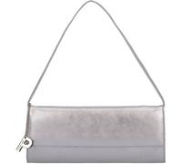 Picard Auguri clutch bag leather 26 cm silver colored