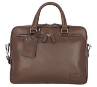 Picard Authentic briefcase leather 38 cm laptop compartment brown