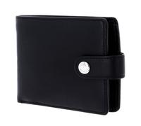 PICARD Brooklyn Bifold Wallet with Flap Black