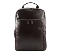 Picard Buddy backpack leather 39 cm laptop compartment brown