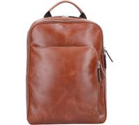 Picard Buddy backpack leather 39 cm laptop compartment brown