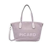 Picard Knitwork Women's Shopper Made of Recycled PU Medium with Zip Shopper Everyday Going Out, fliederfarben, One Size