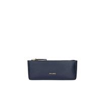 PICARD Leather Makeup Bag Java 1 Cosmetic Case Ozean Blue-Grey