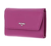 Picard Leather Purse Bingo Flap Wallet Fuchsia Purple