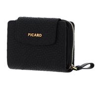 Picard Leather Purse Day Trip 1 Zip Wallet Black