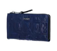 Picard Leather Purse Key Largo 1 Zip Wallet Royal Dark Blue