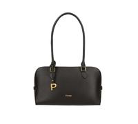 Picard Leather shoulder bag Buckle Up Bowling Bag Cafe dark brown